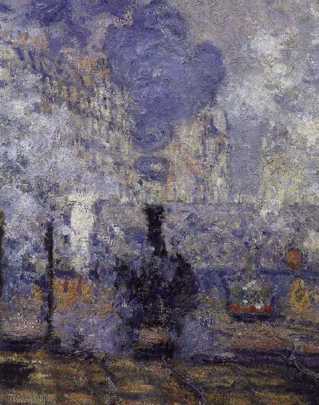 Claude Monet anglok, gare saint lazare oil painting picture